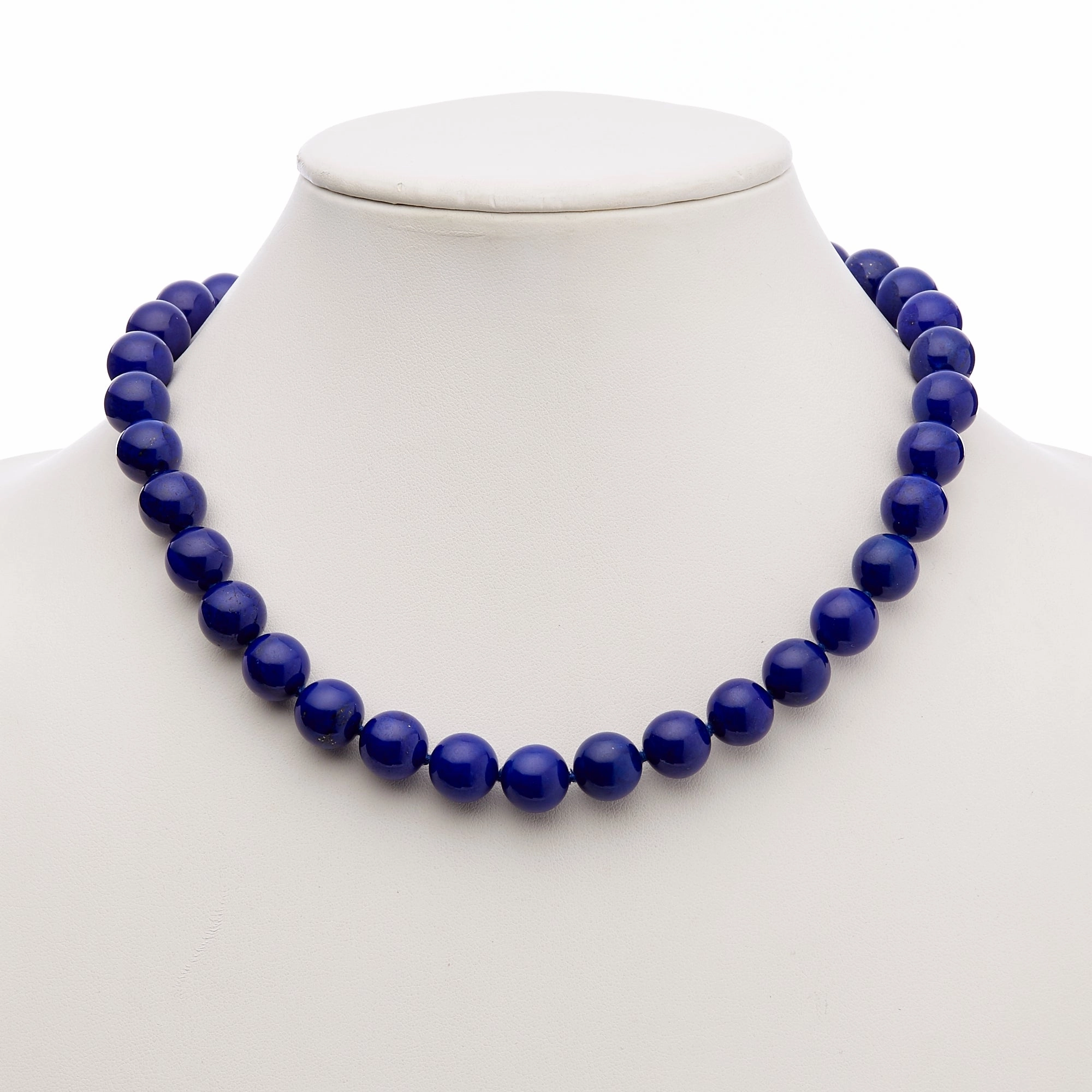 12mm Lapis Necklace