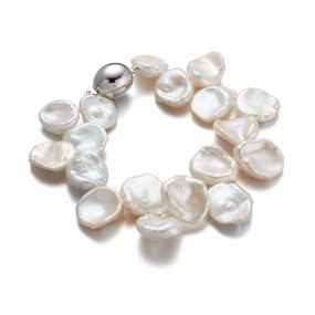 13-15mm Petal Pearl Bracelet