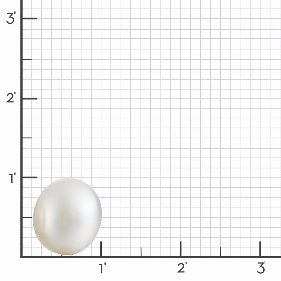 13mm White South Sea Pearl Earrings