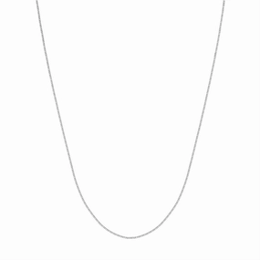 14K White Gold 18 Inches Box Chain