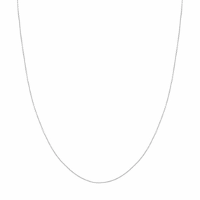 14K Yellow Gold 18 Inches Diamond Cut Cable Chain