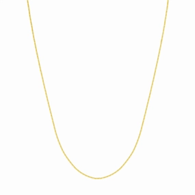 14K Yellow Gold 20 Inches Box Chain