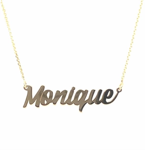 14K Yellow Gold Monique Necklace
