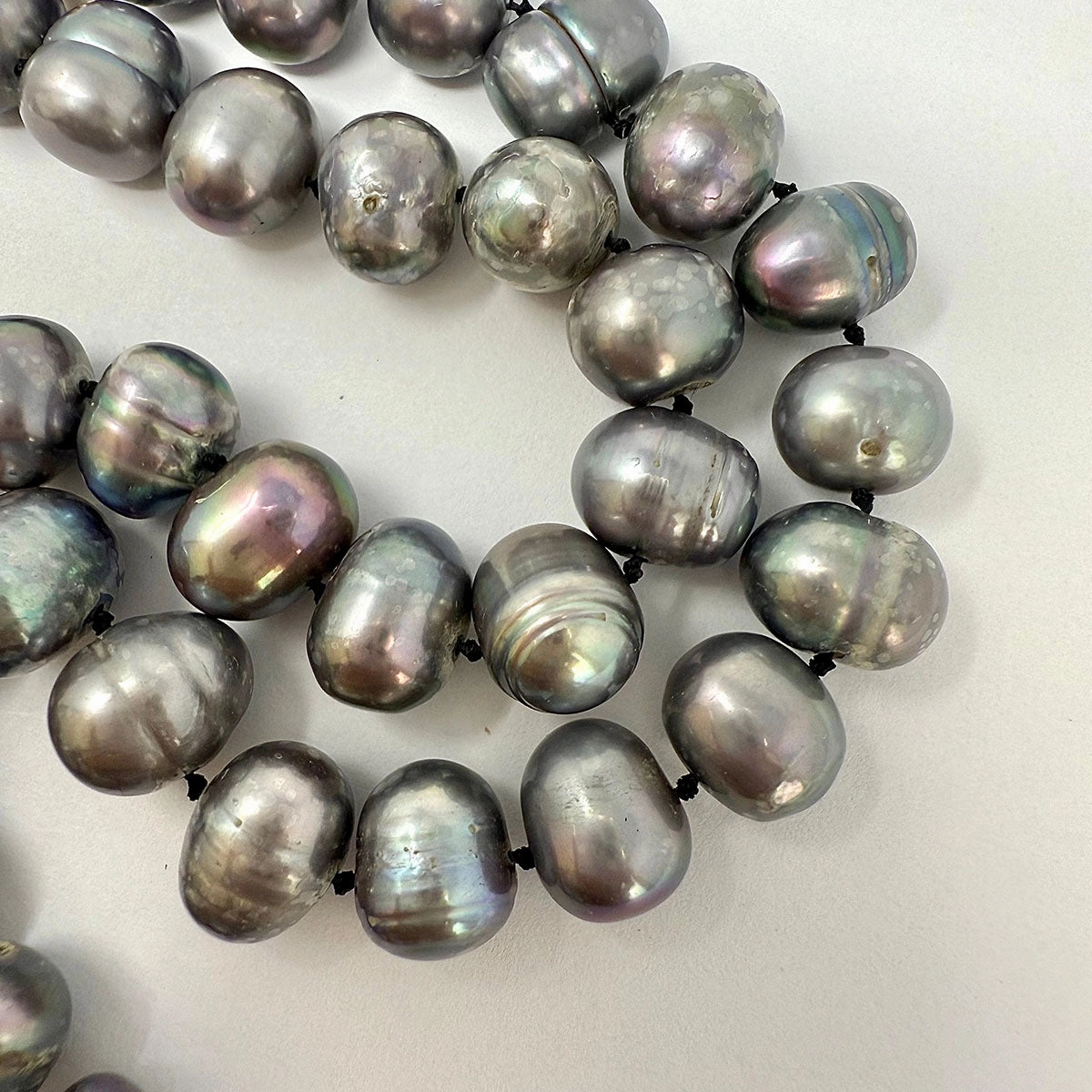 18" Freshwater Pearl Necklace with14K Gold Ball Clasp