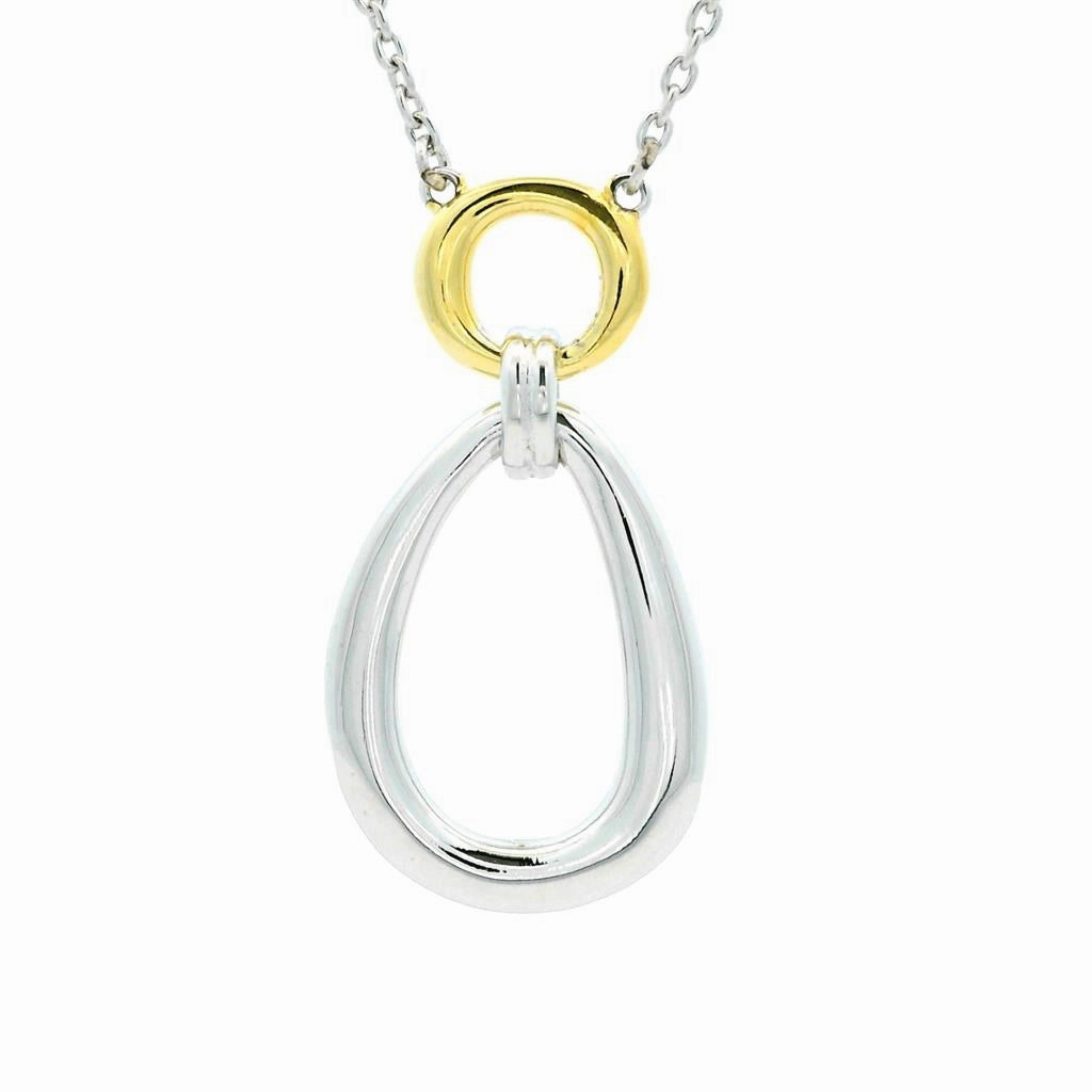 18K Yellow Gold Vermeil 'Linda' Pendant Necklace
