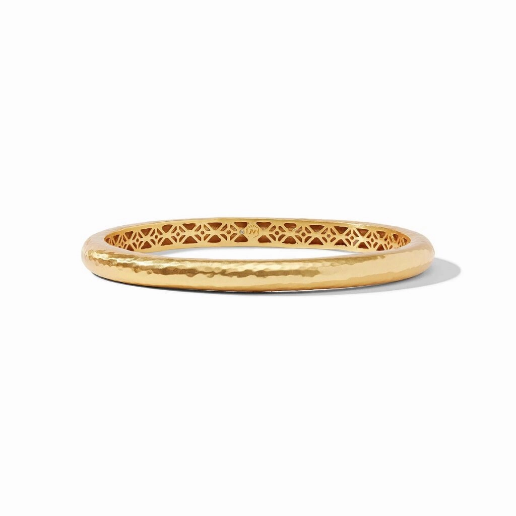 24K Yellow Gold Overlay 'Havana' Bangle