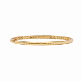 24K Yellow Gold Overlay 'Havana' Demi Bangle