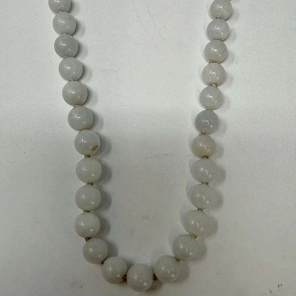 30" Jade Bead Necklace