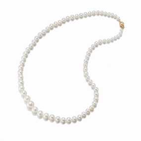 4-9mm Graduated Pearl Necklace
