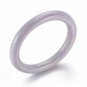 58mm Lavender Jade Smooth Bangle
