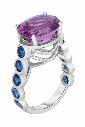 Alice K Purple Tourmaline Ring