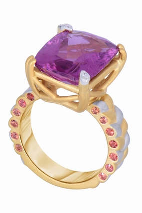 Alice K Purple Tourmaline Ring