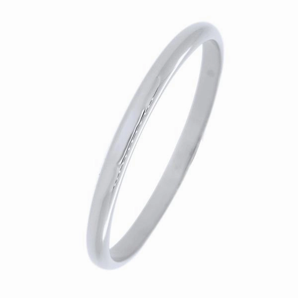 Alliance en or blanc 18 carats