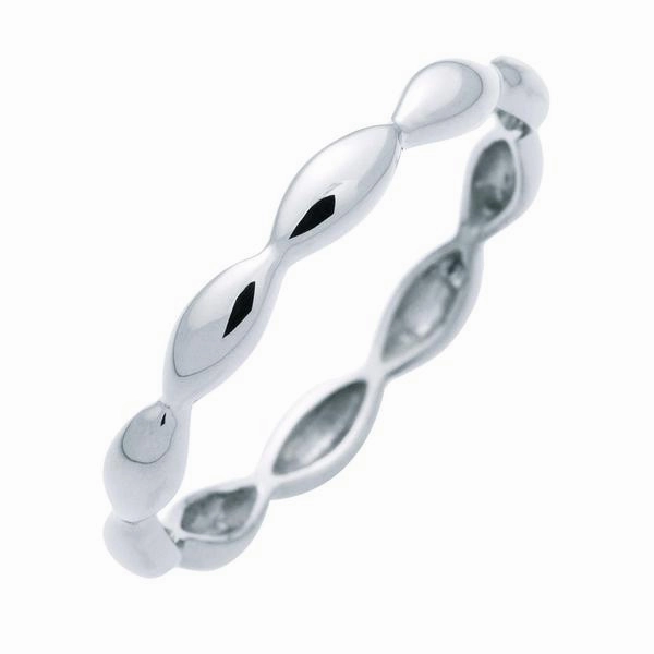 Alliance en or blanc 18 carats