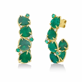 Amazonica Hoop Earrings