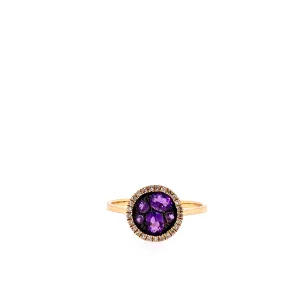 Amethyst Freeform Fashion Ring