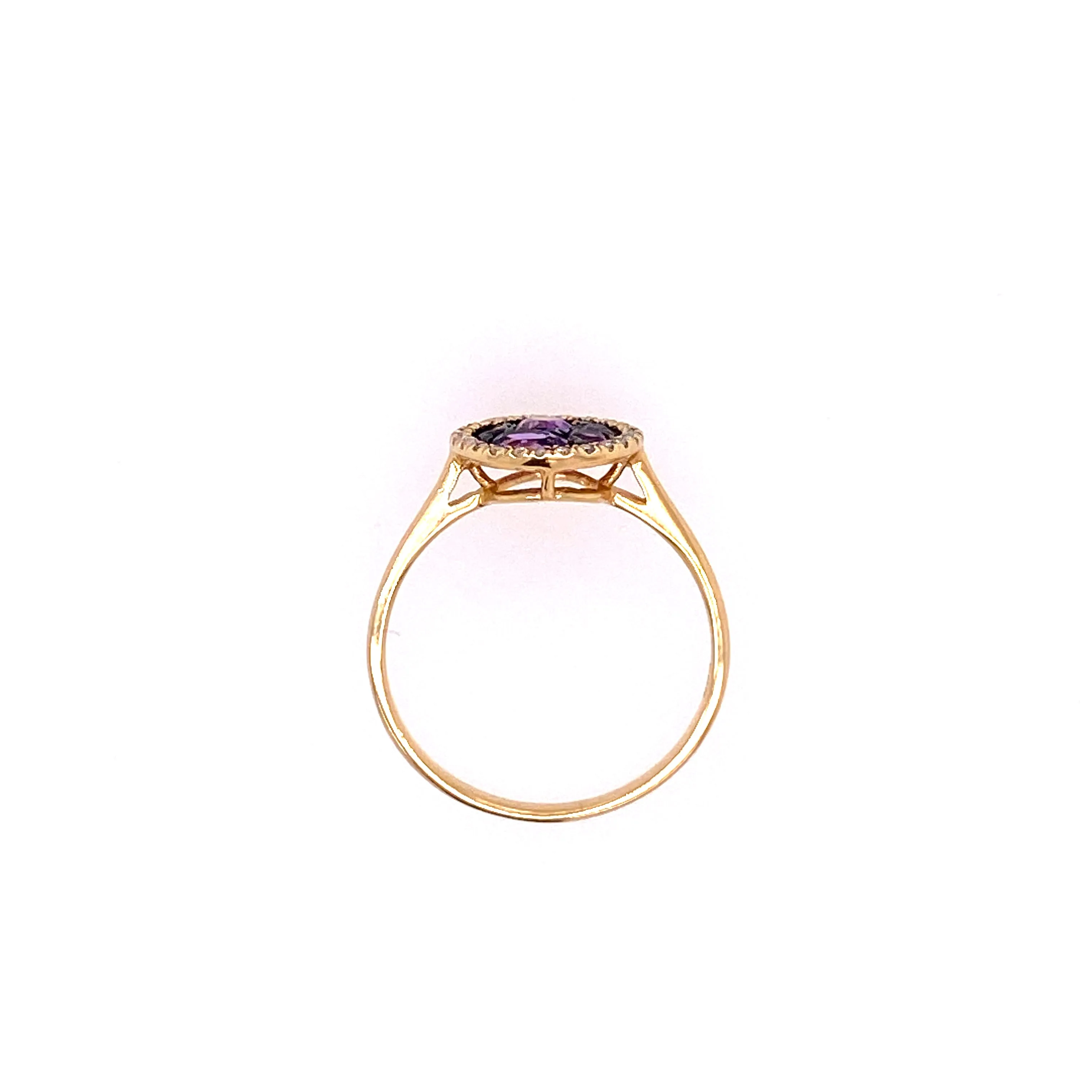 Amethyst Freeform Fashion Ring