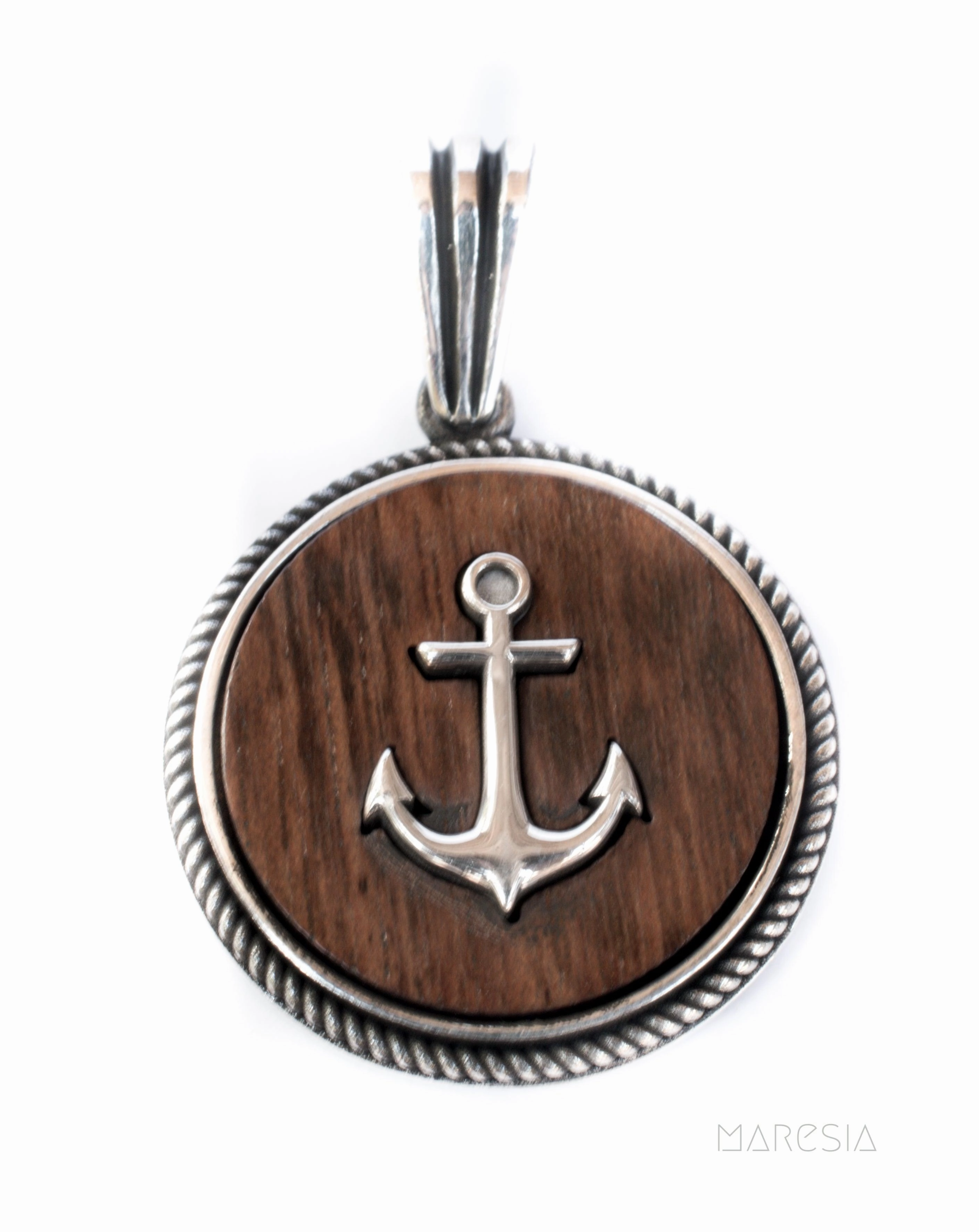 Anchor Men's Pendant ~ Sterling Silver 925 ~