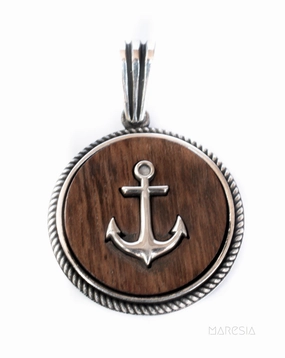 Anchor Men's Pendant ~ Sterling Silver 925 ~