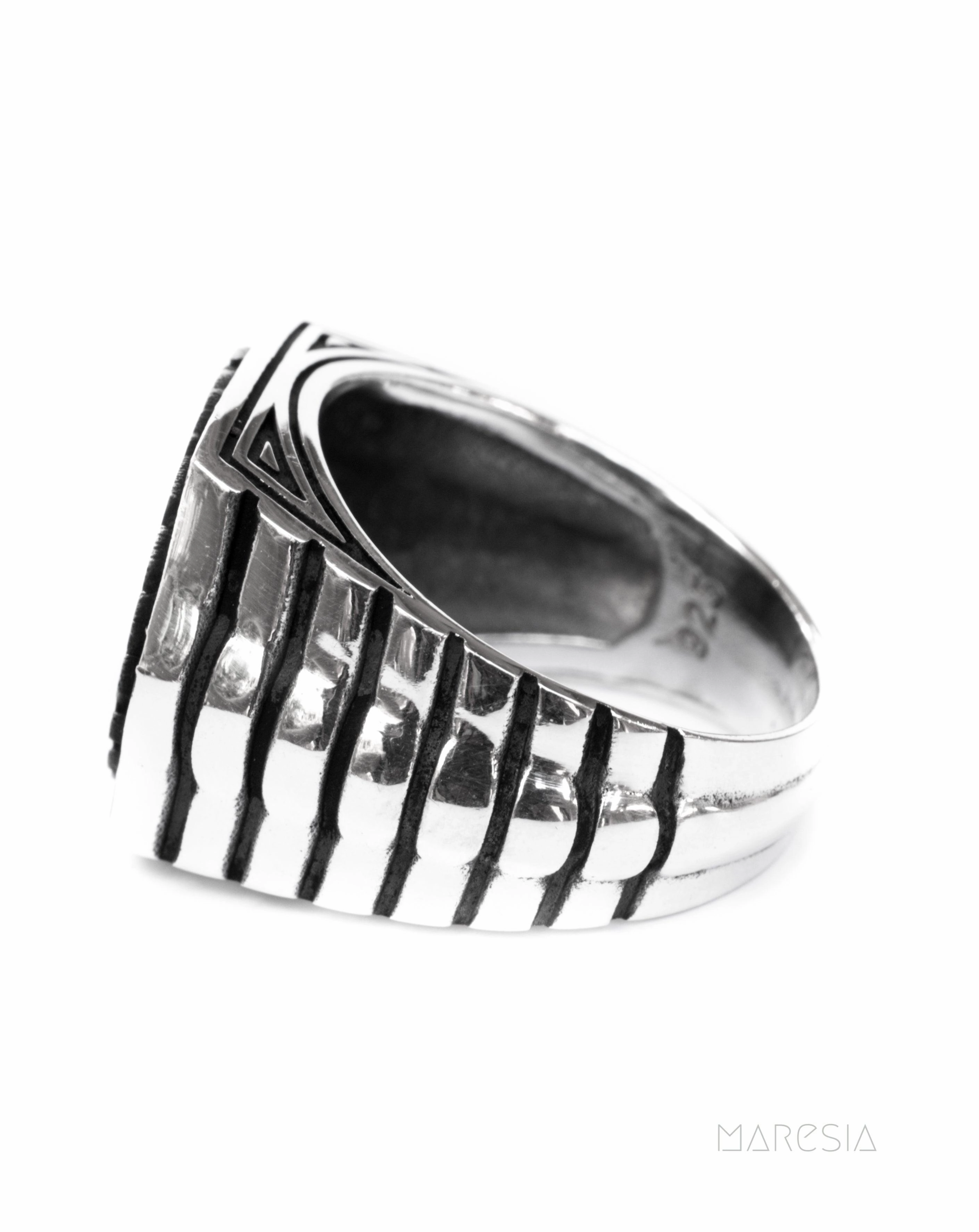 Anchor Men's Ring ~ Sterling Silver 925 ~