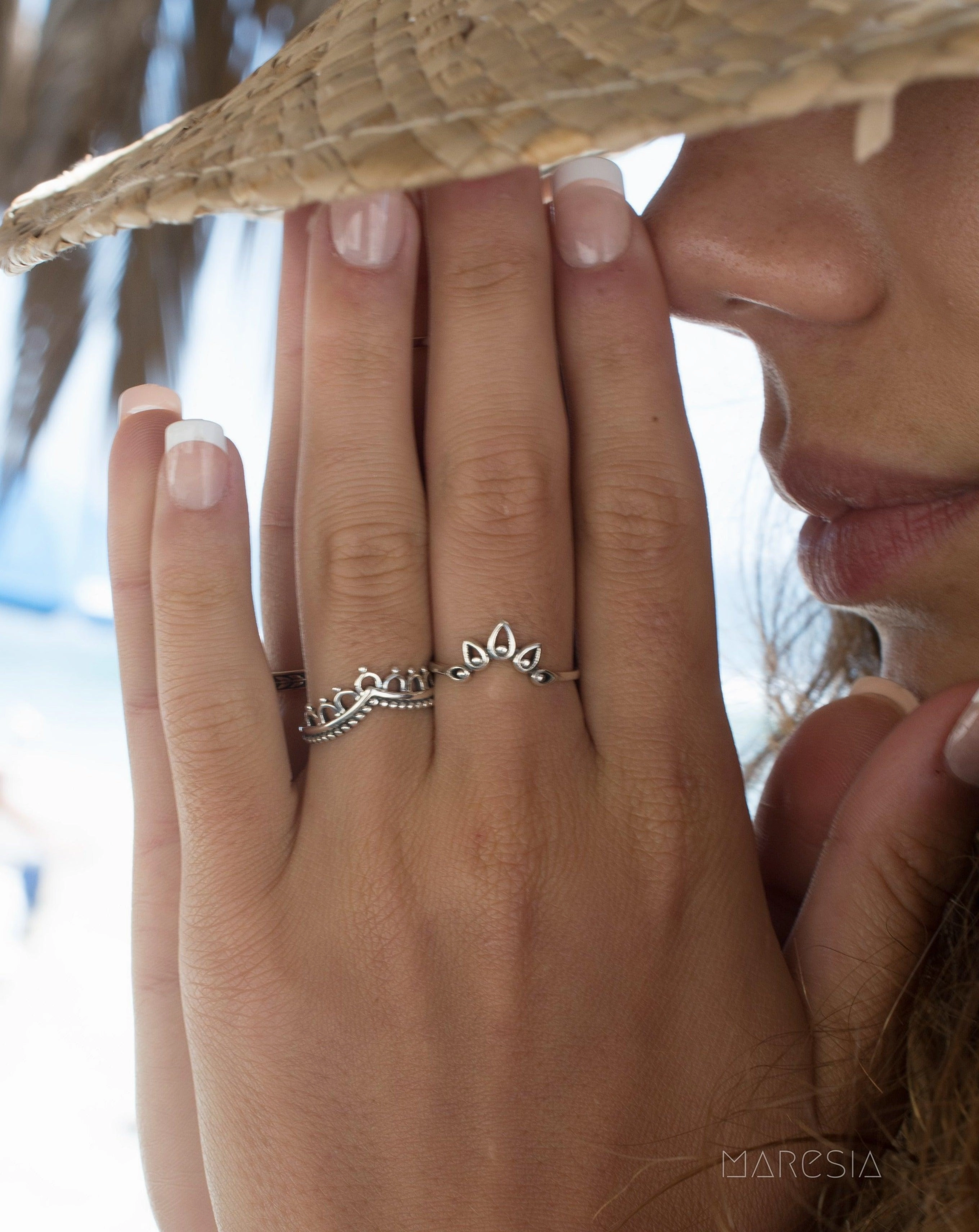 Andrea Ring~ Sterling Silver 925~ SMR037