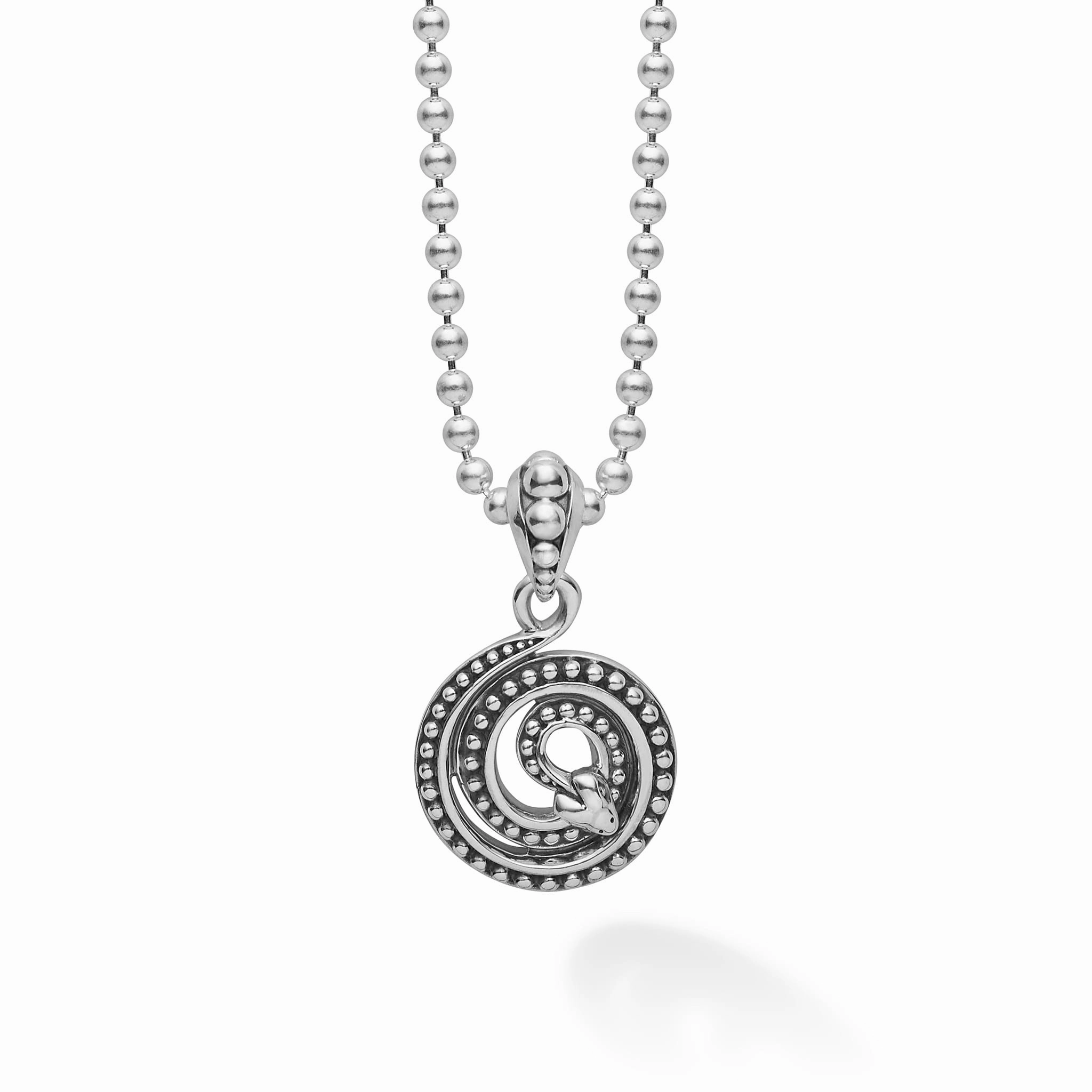 Anthem Coiled Serpent Amulet Necklace