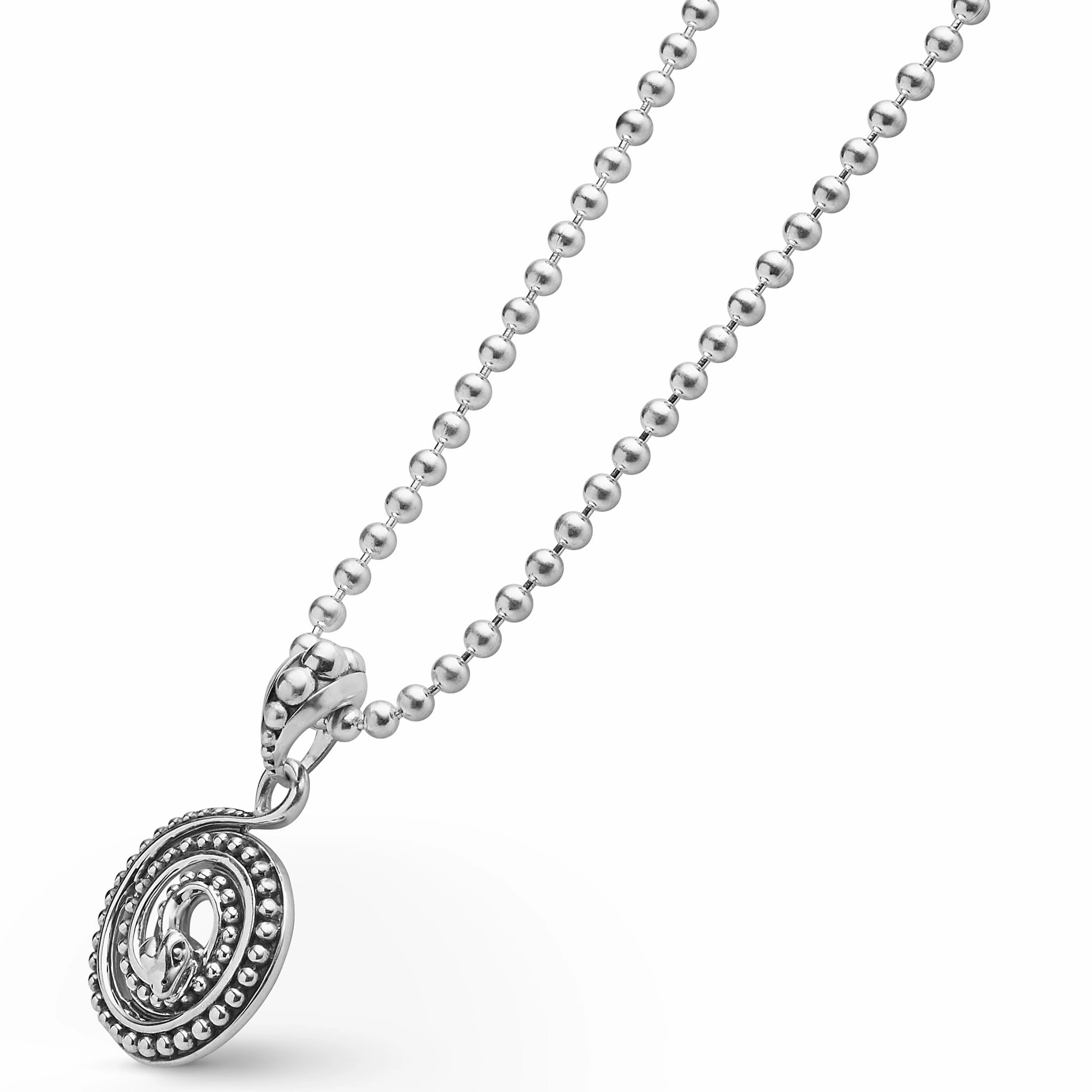 Anthem Coiled Serpent Amulet Necklace