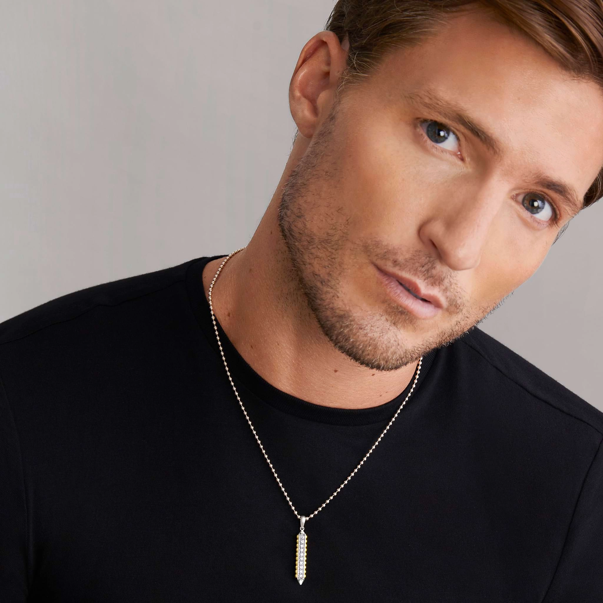 Anthem Diamond Bar Amulet Necklace