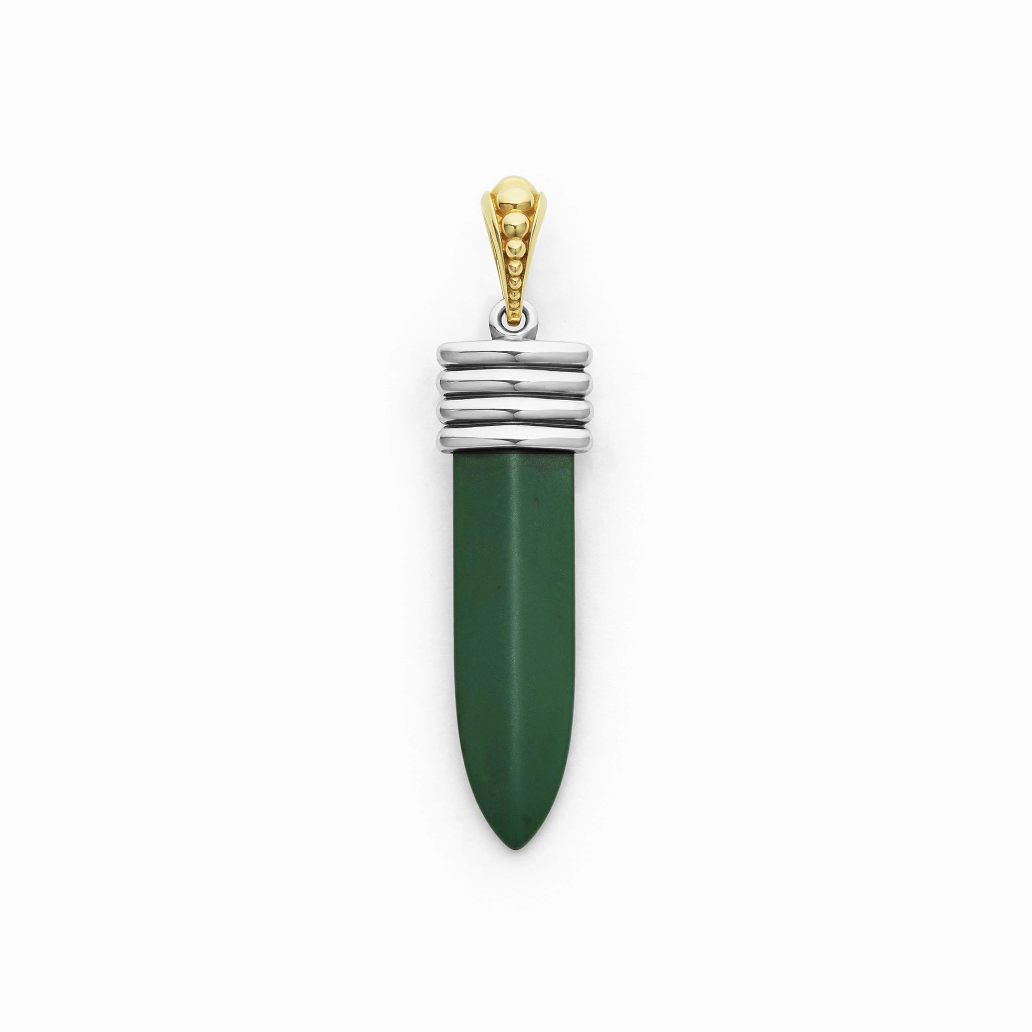 Anthem Matte Hunter Green Ceramic Blade Amulet
