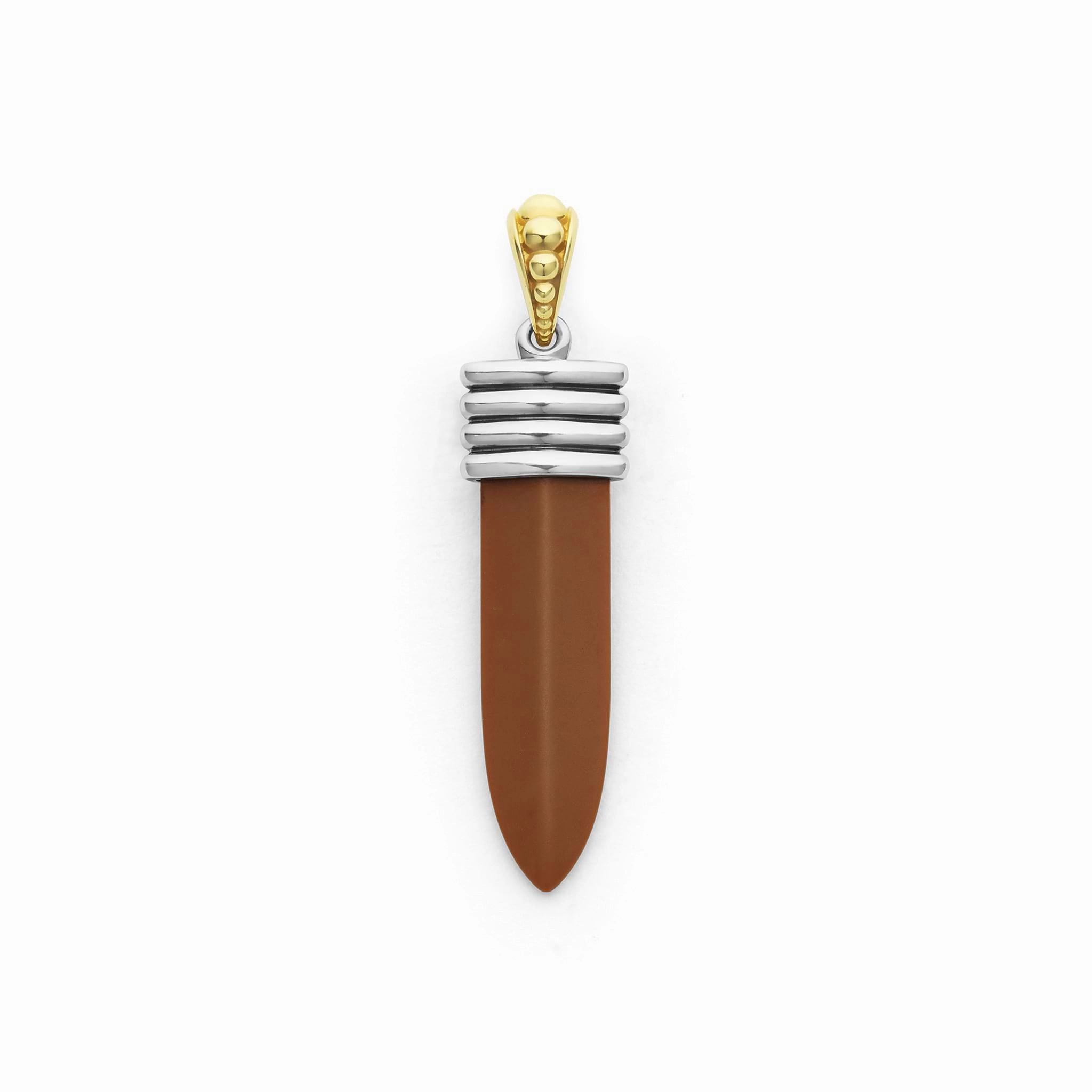 Anthem Matte Tan Ceramic Blade Amulet