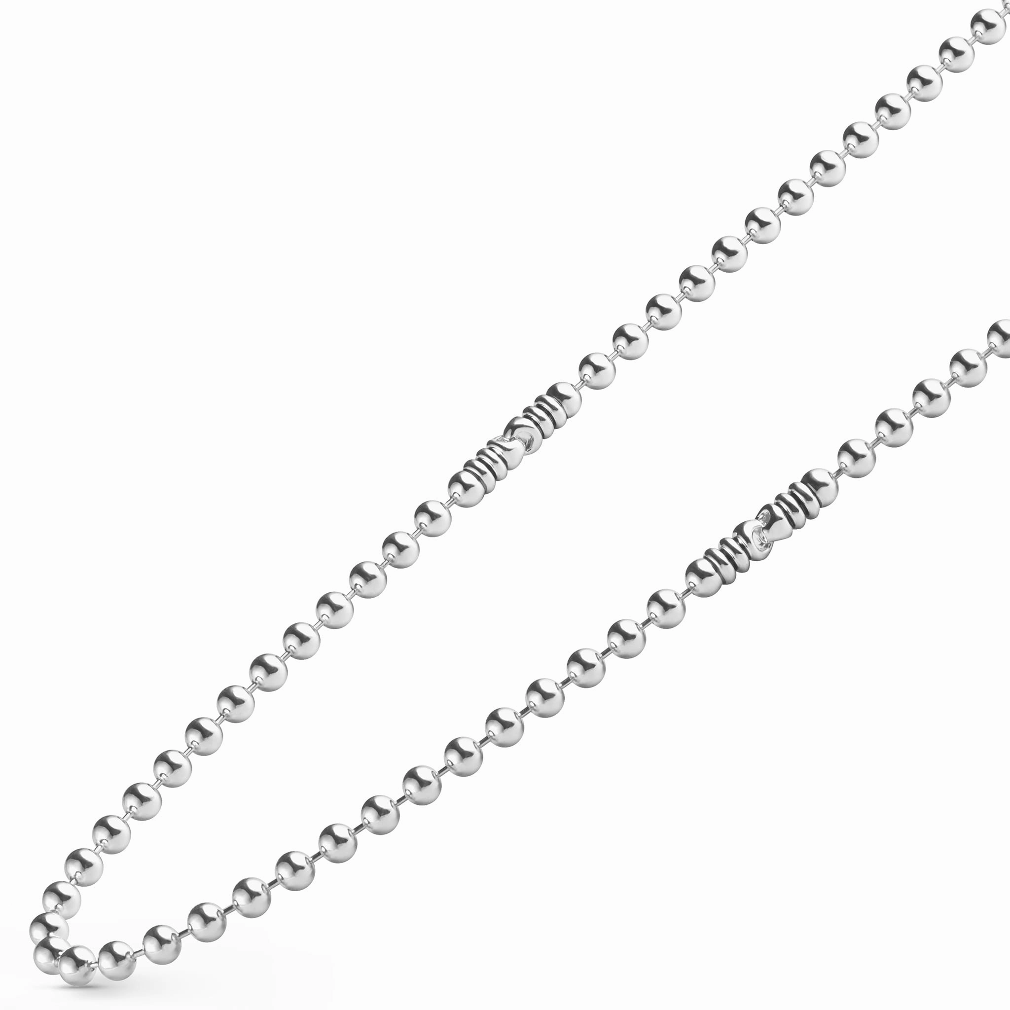 Anthem Silver Ball Chain Necklace