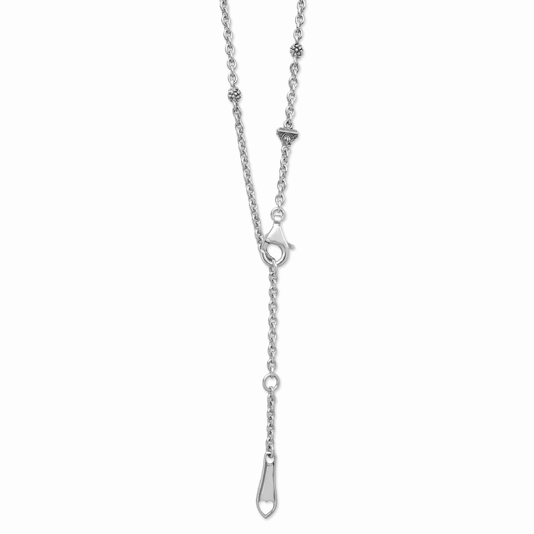 Anthem Small Silver Star of David Amulet Necklace