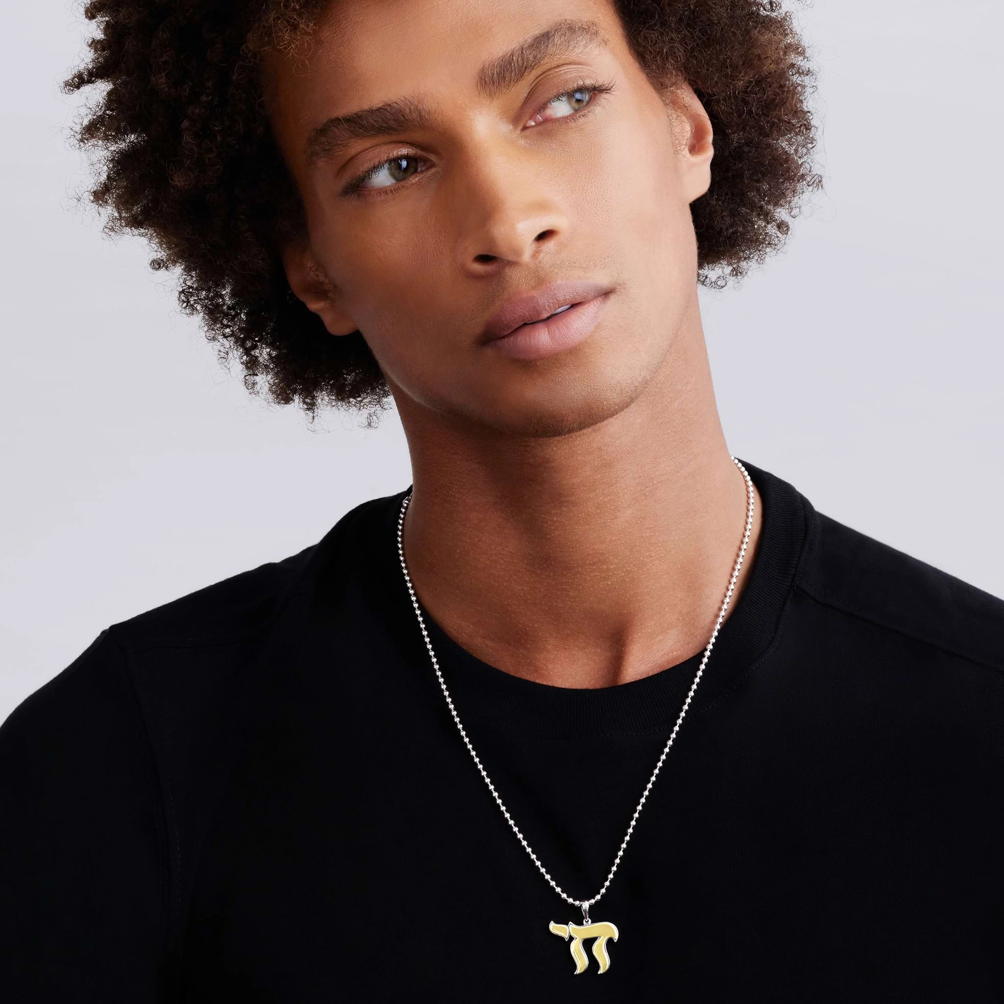 Anthem Two-Tone Chai Amulet