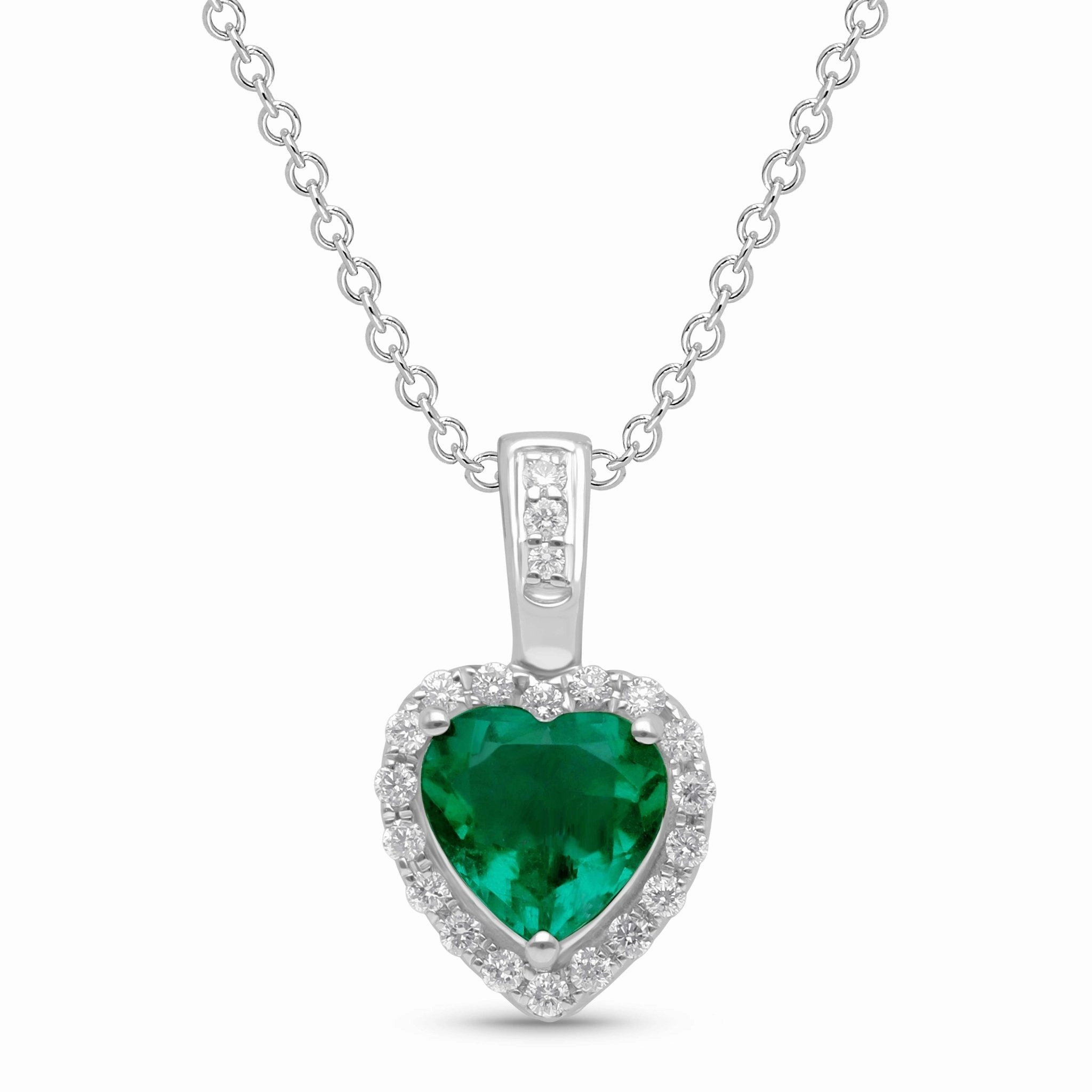 Ardent Heart Necklace - WG