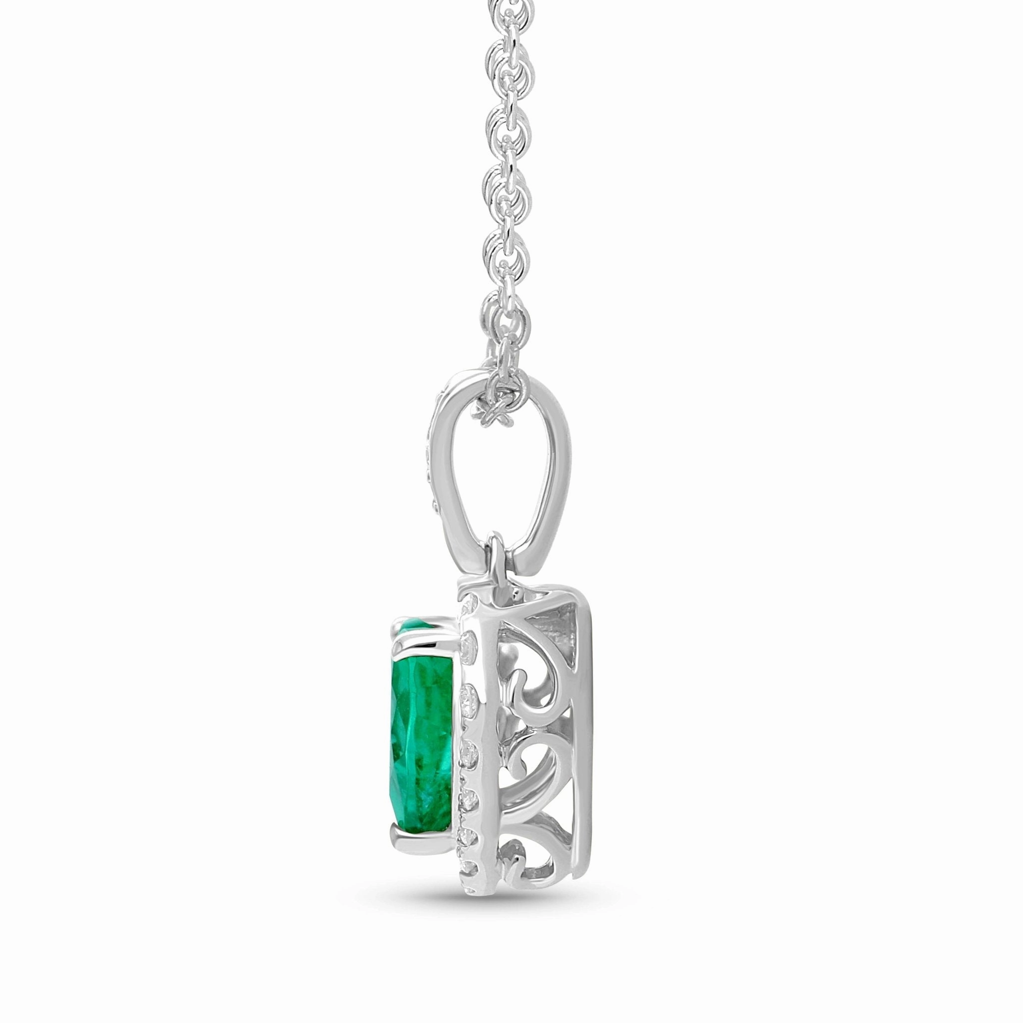 Ardent Heart Necklace - WG