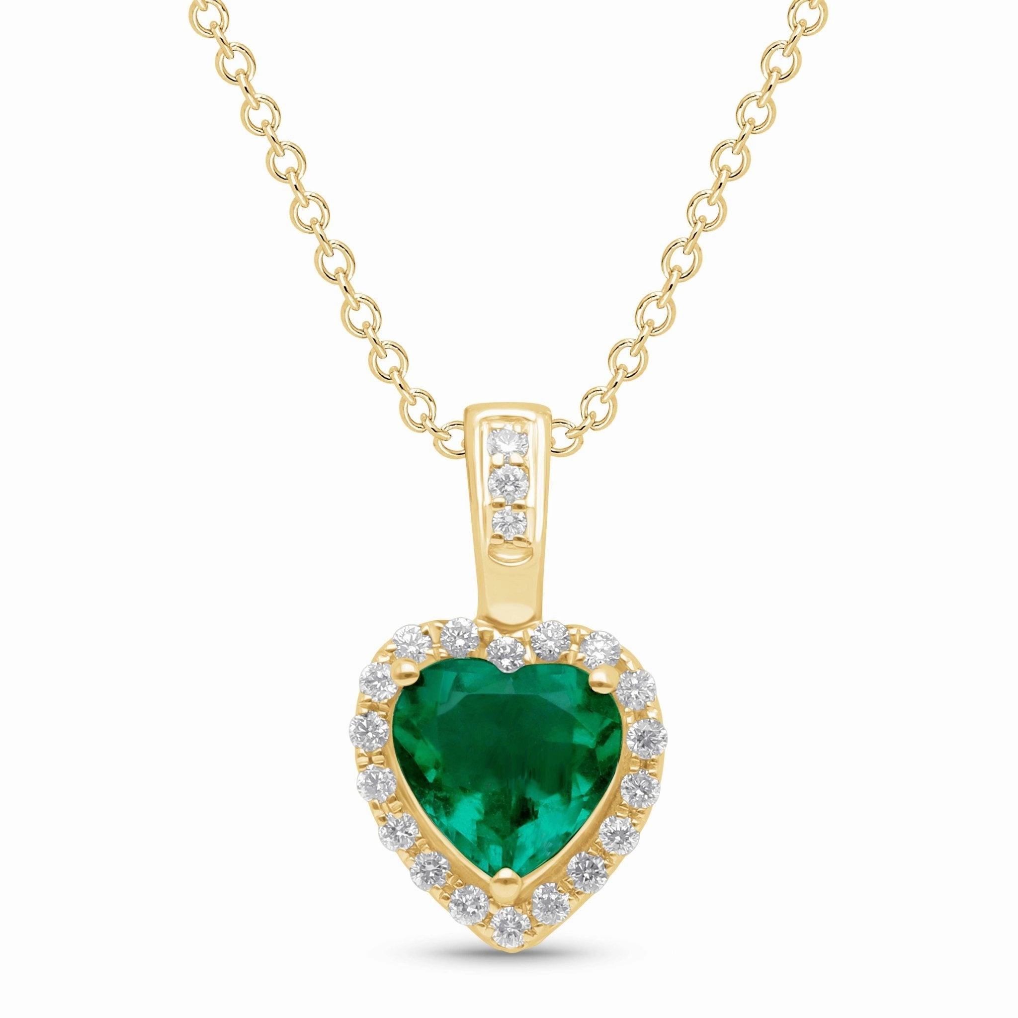 Ardent Heart Necklace - WG