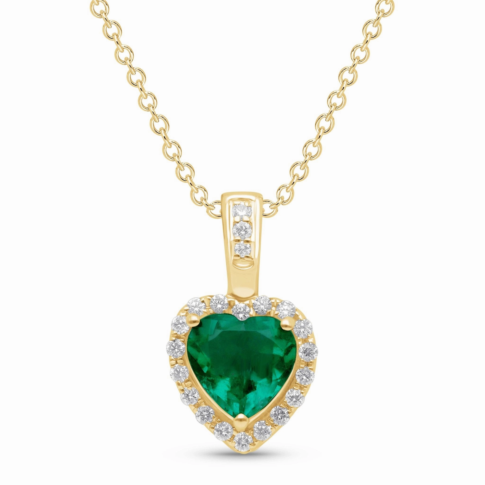 Ardent Heart Necklace - YG