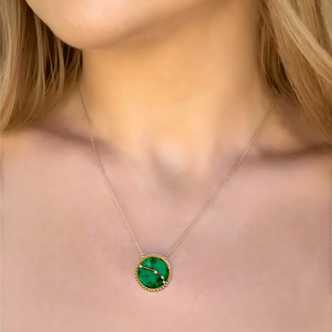 Aries Necklace, 18k Gold
