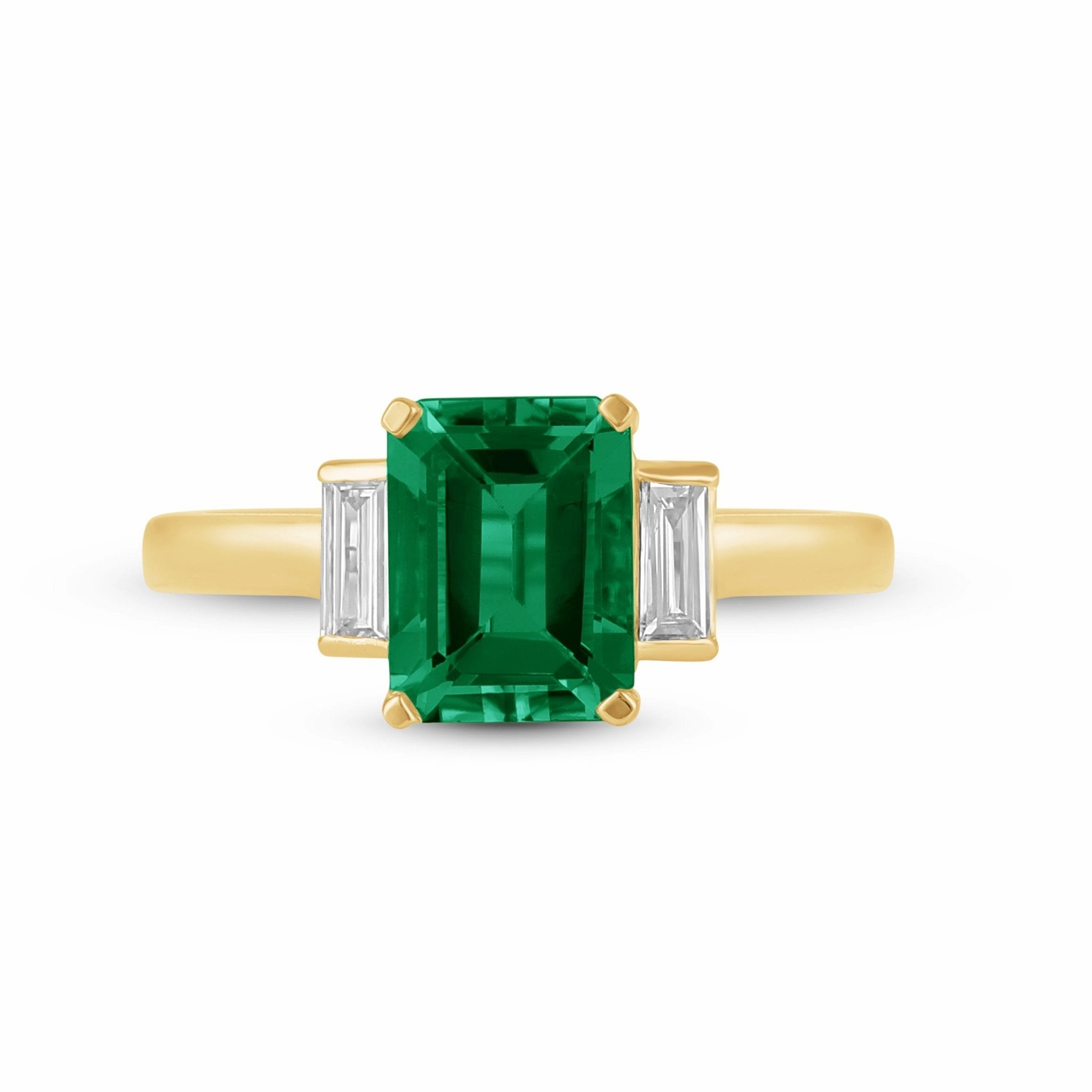 Art Dco Ring - YG