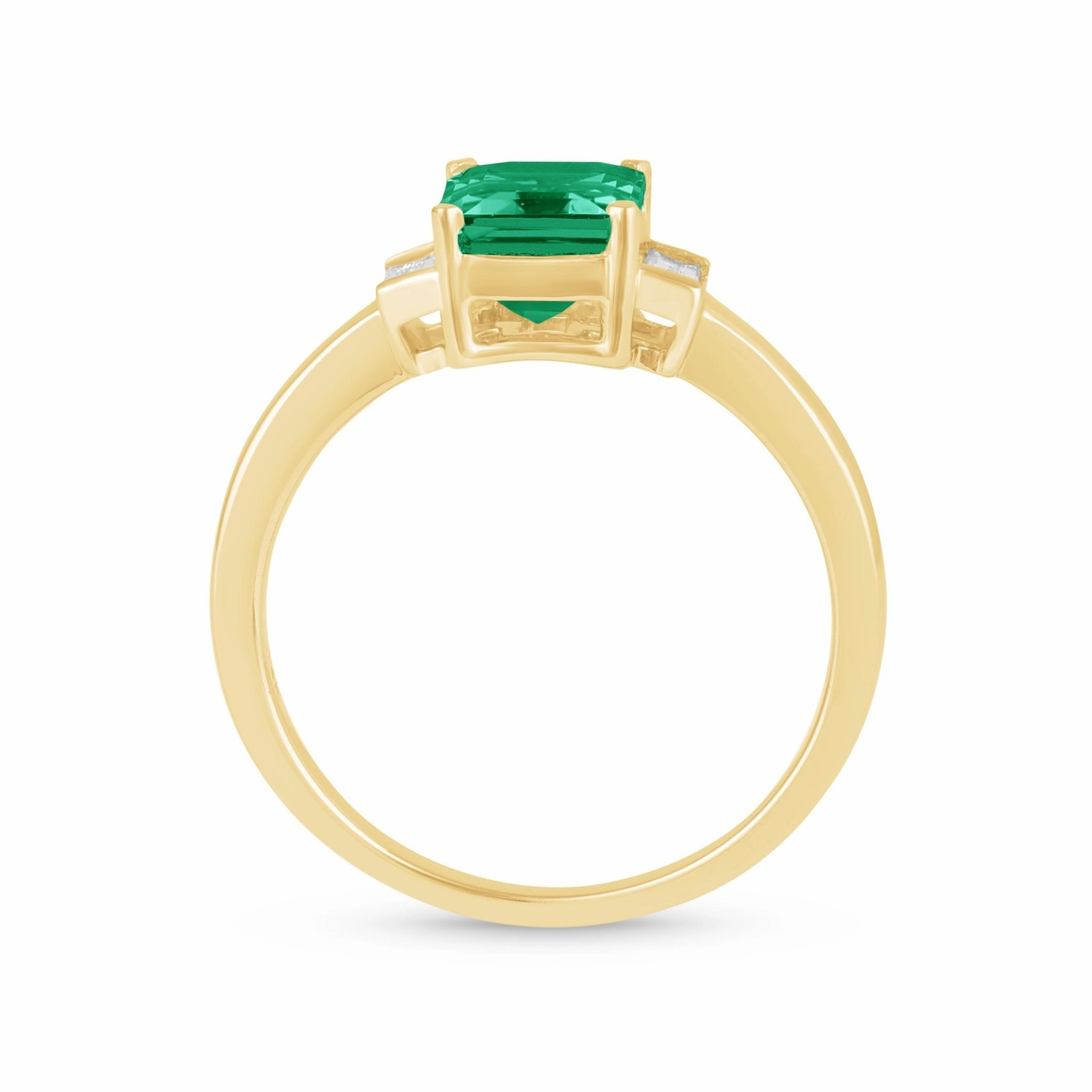 Art Dco Ring - YG