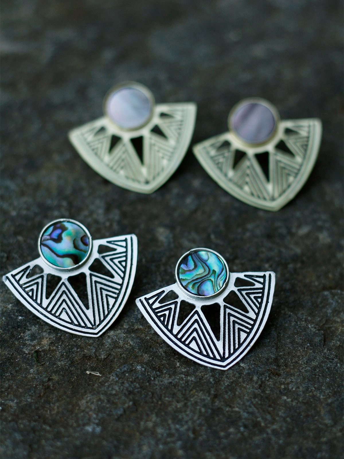 Astral Point Studs Silver
