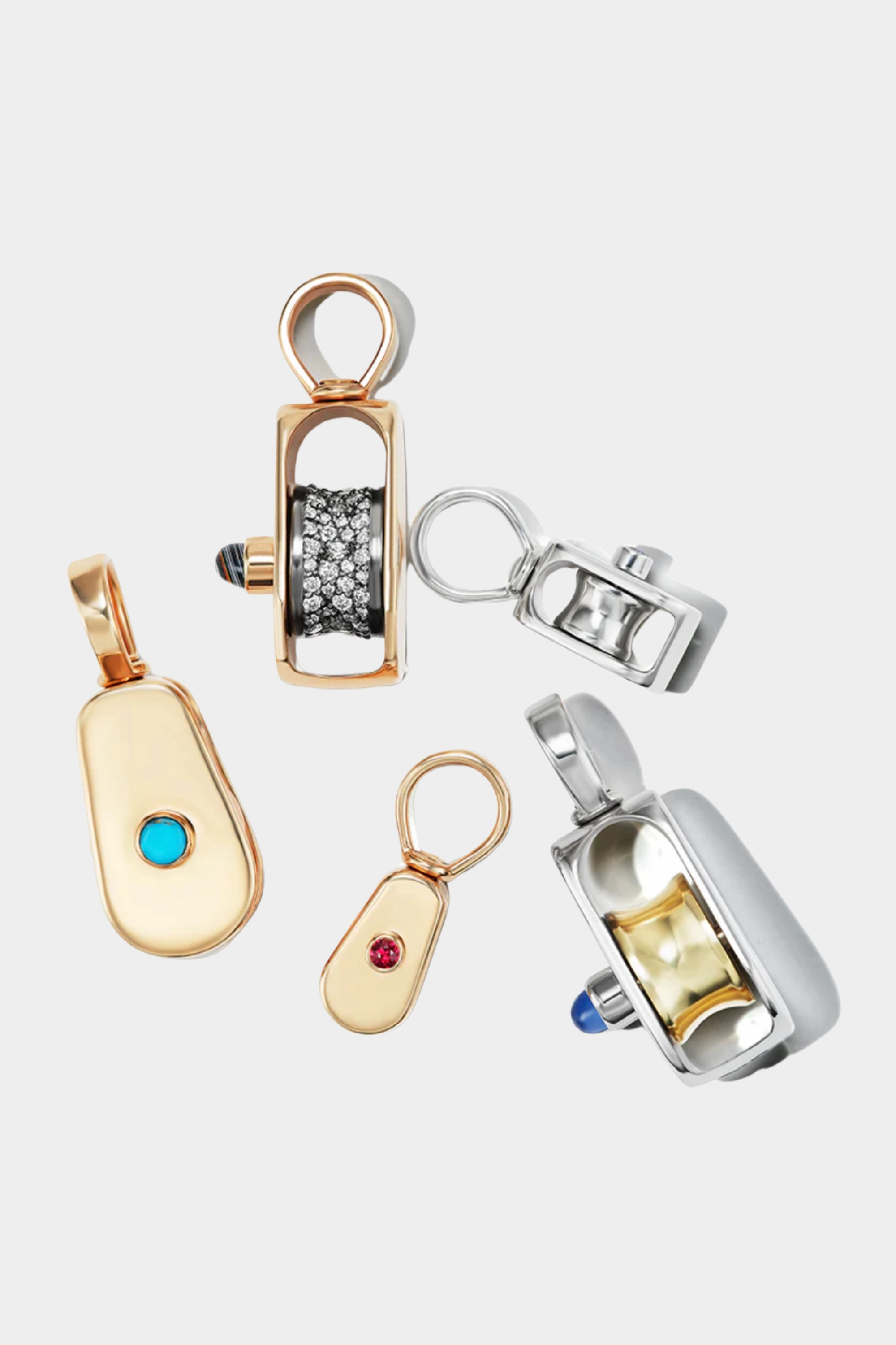 Baby Pulley, Yellow Gold