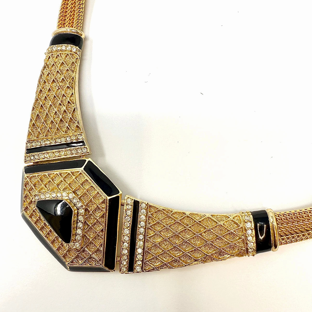 Balenciaga Vintage Deco Collar Necklace