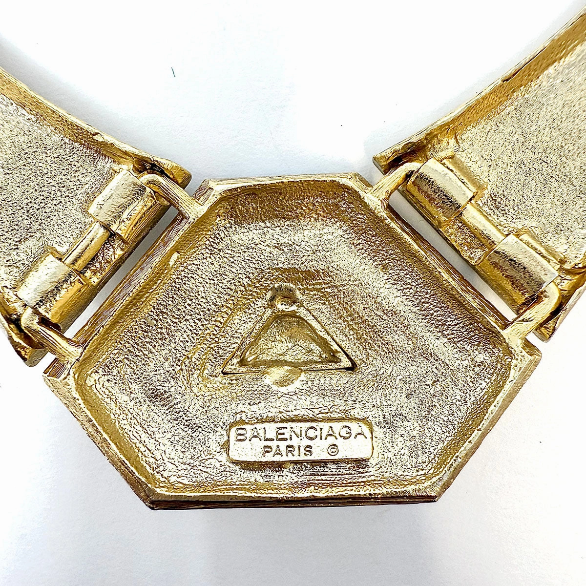 Balenciaga Vintage Deco Collar Necklace