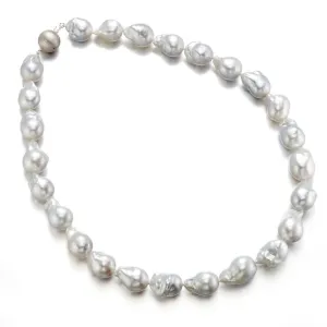 Baroque White South Sea Pearl Necklace