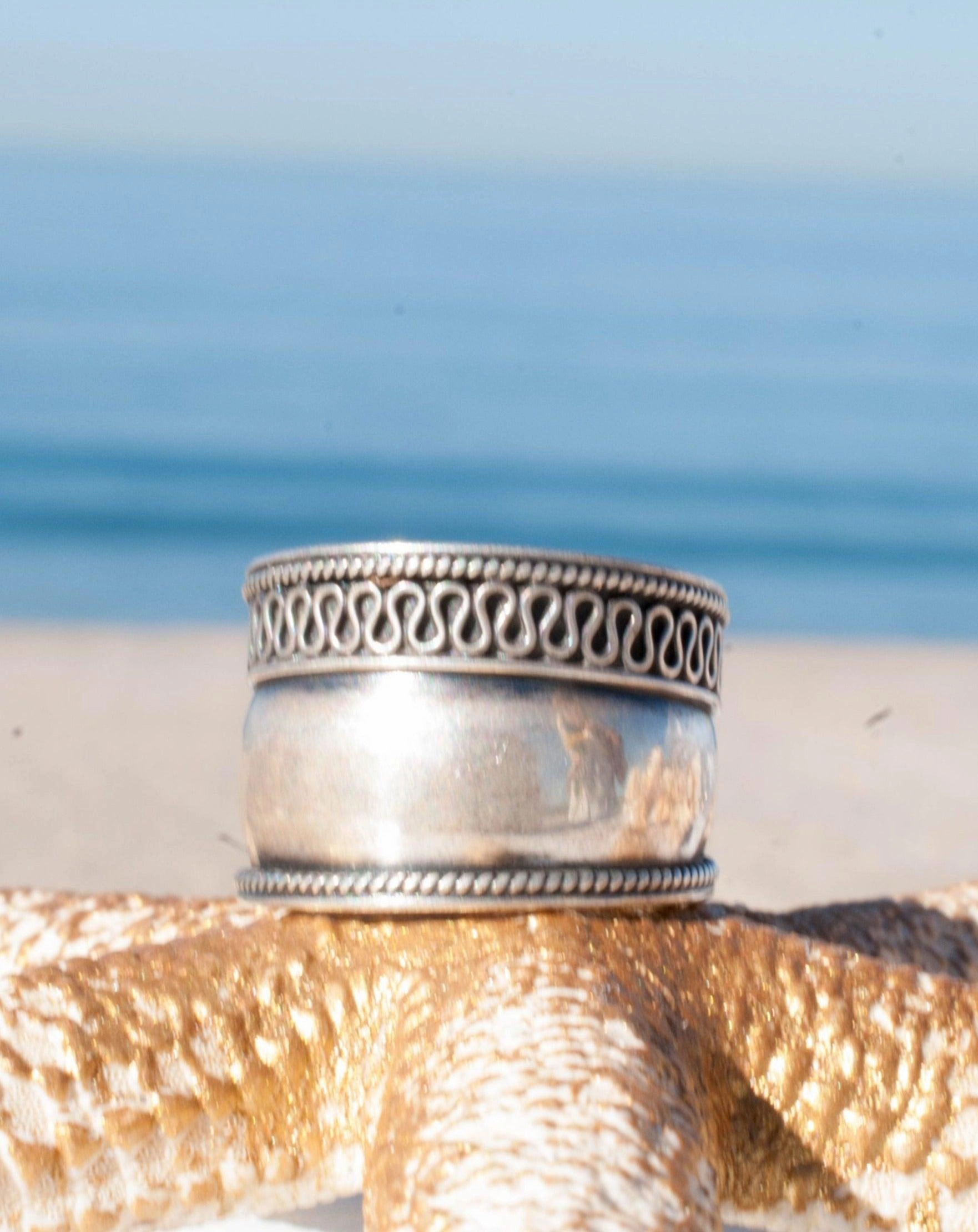 Barra Grande Ring~Sterling Silver 925 ~ SMR002