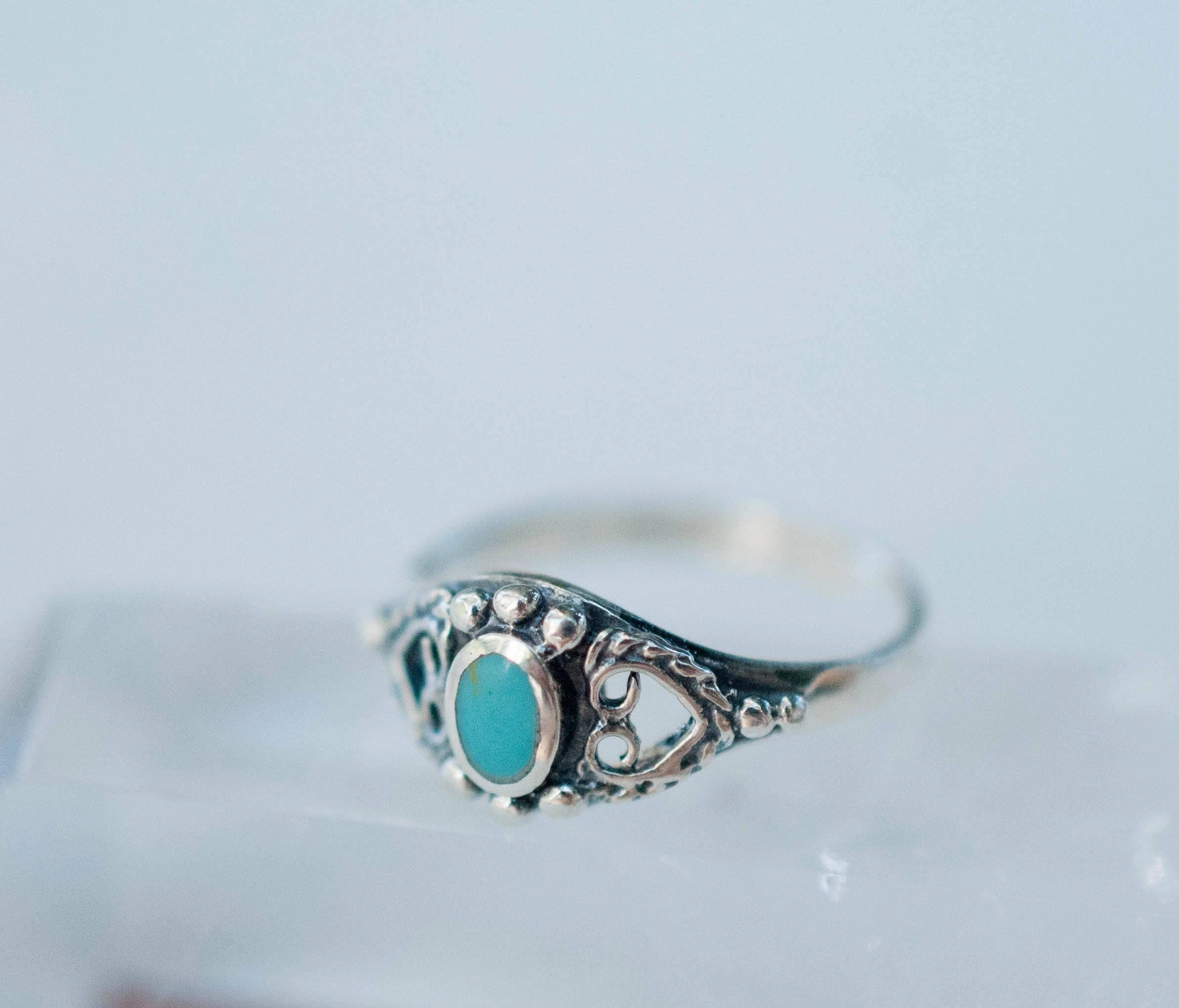 Barra Turquoise Ring ~Sterling Silver 925~ SMR050