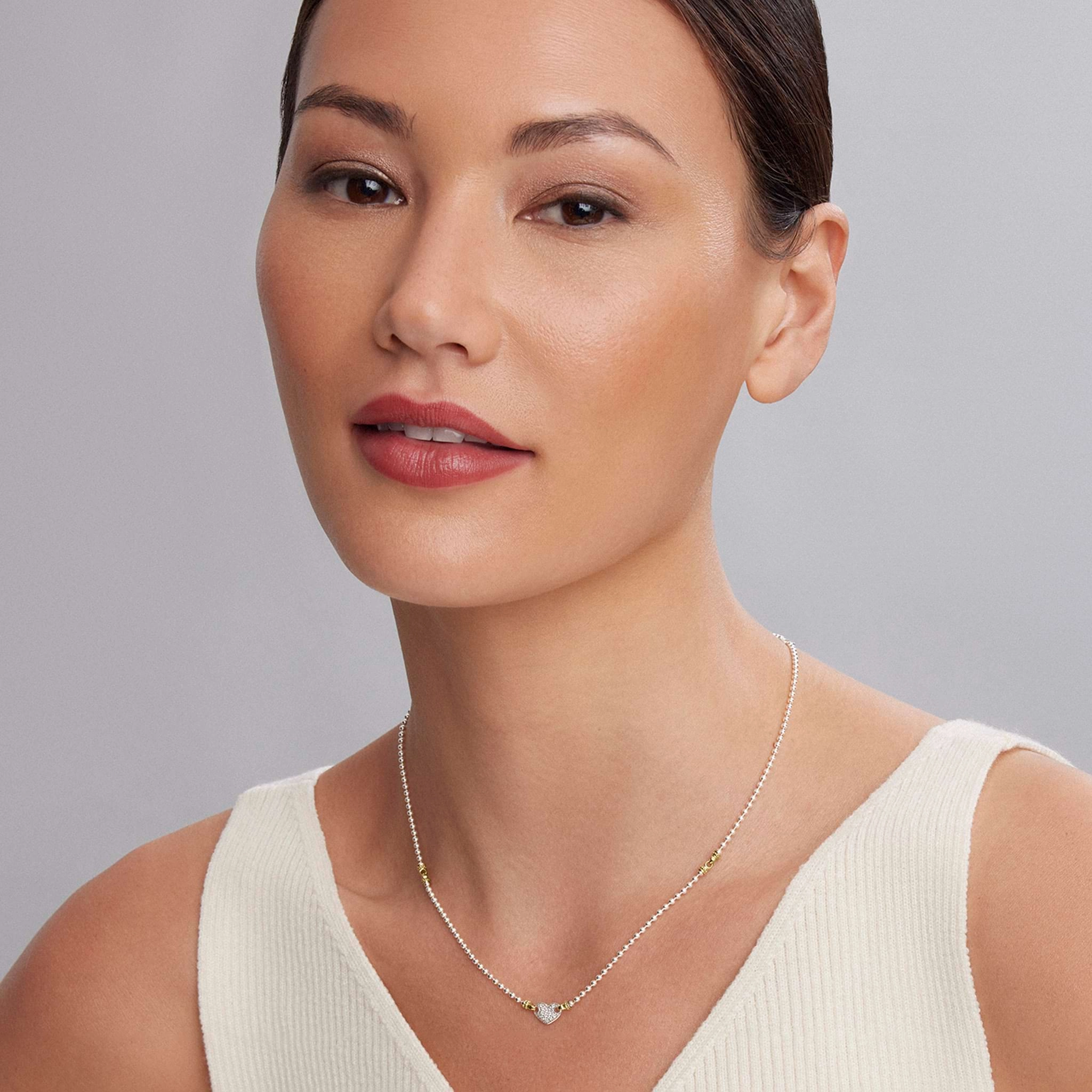 Beloved Diamond Heart Necklace