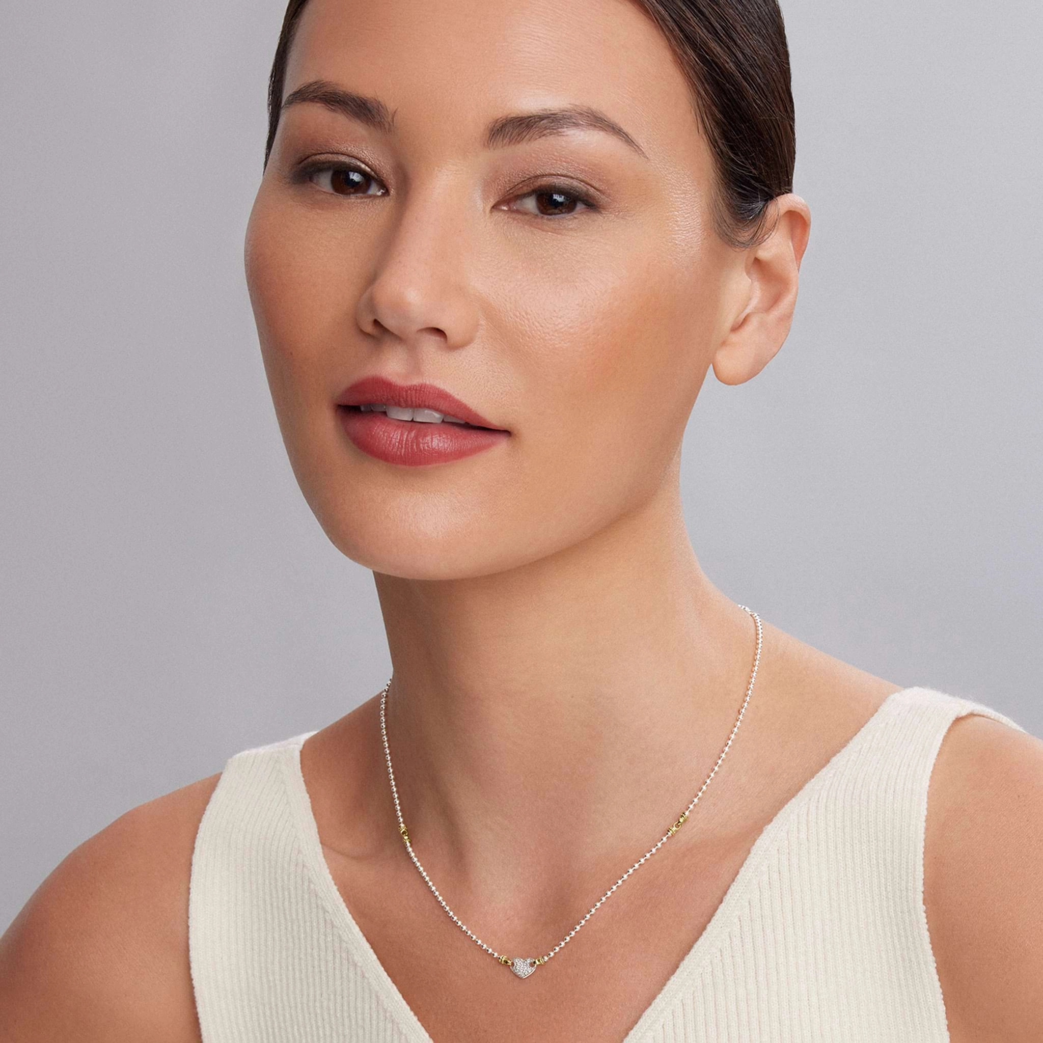 Beloved Diamond Heart Necklace