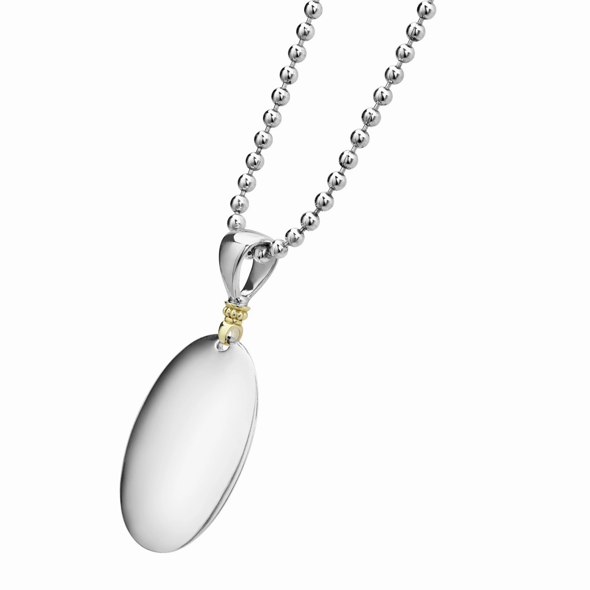 Beloved Oval Pendant Necklace